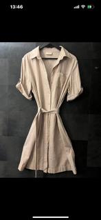 Mooie linnen jurk, Beige, Maat 42/44 (L), Ophalen of Verzenden, Zo goed als nieuw