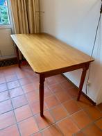 Gratis op te halen houten Eettafel, Ophalen, Gebruikt, 50 tot 100 cm, Landelijk