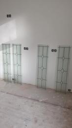 Glas in lood, Doe-het-zelf en Verbouw, Glas en Ramen, Gebruikt, Minder dan 80 cm, Glas in lood, 120 tot 160 cm