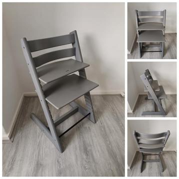 ZGAN! Stokke Tripp Trapp storm grey nieuw model  beschikbaar voor biedingen