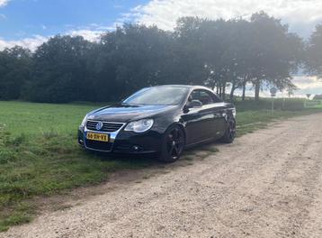 Volkswagen Eos 2.0 16V FSI 110KW 2007 Zwart beschikbaar voor biedingen