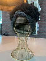 Haarband, hoofddoek met afro 2-delig, 2 in 1, Nieuw, Ophalen of Verzenden, Pruik of Haarverlenging