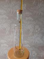 Grote vaas/stolp met kurk en opening voor decoratie of plant, Ophalen, Overige kleuren, 50 tot 75 cm, Glas