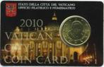 Vaticaan Coincards 2010 t/m 2016 (50 cent munt + postzegel), Ophalen of Verzenden, 50 cent, Vaticaanstad