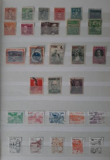 1 Kaart Oude klassieke Postzegels Cuba Nr. 2 Gestempeld beschikbaar voor biedingen