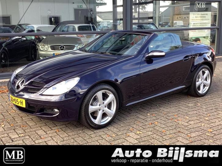 Mercedes SLK-klasse 200 K. Airco, lederen bekleding, unieke, Auto's, Mercedes-Benz, Bedrijf, Te koop, SLK, ABS, Airbags, Airconditioning