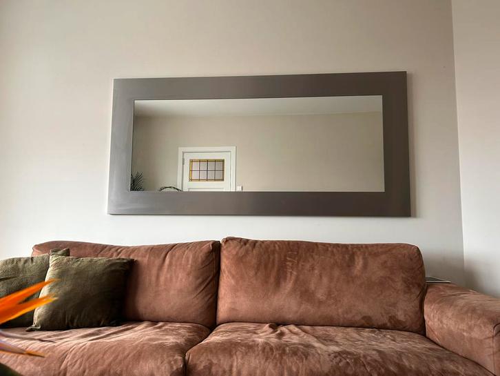 Grote rechthoekige spiegel - 190x90 cm, Huis en Inrichting, Woonaccessoires | Spiegels, Zo goed als nieuw, 75 tot 100 cm, 150 tot 200 cm