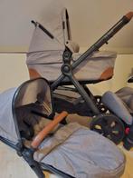 Complete kinderwagen set met diverse standen, Gebruikt, Combiwagen, Verstelbare duwstang, Ophalen