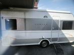 Dethleffs 450DB Camper Edition met mover en vaste luifel!, Caravans en Kamperen, Caravans, Rondzit, Koelkast, Frans bed, Particulier