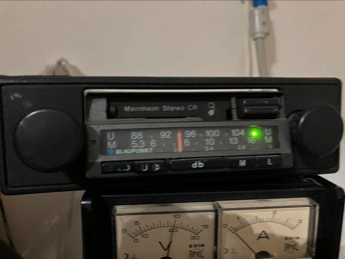 Blaupunkt Mannheim Stereo CR Autoradio met Cassette Deck, Auto diversen, Autoradio's, Zo goed als nieuw, Ophalen of Verzenden
