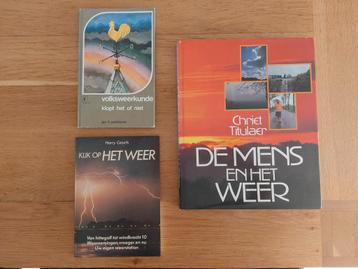 3 boeken over het weer beschikbaar voor biedingen