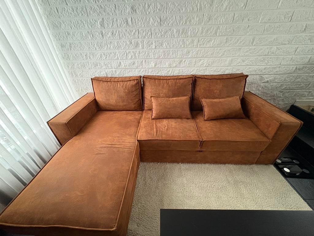 Bank/Slaapbank nieuwstaat, Ophalen of Verzenden, Zo goed als nieuw