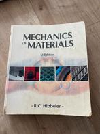 Mechanics of Materials - R.C. Hibbeler, Ophalen of Verzenden, Beta, Gelezen, HBO