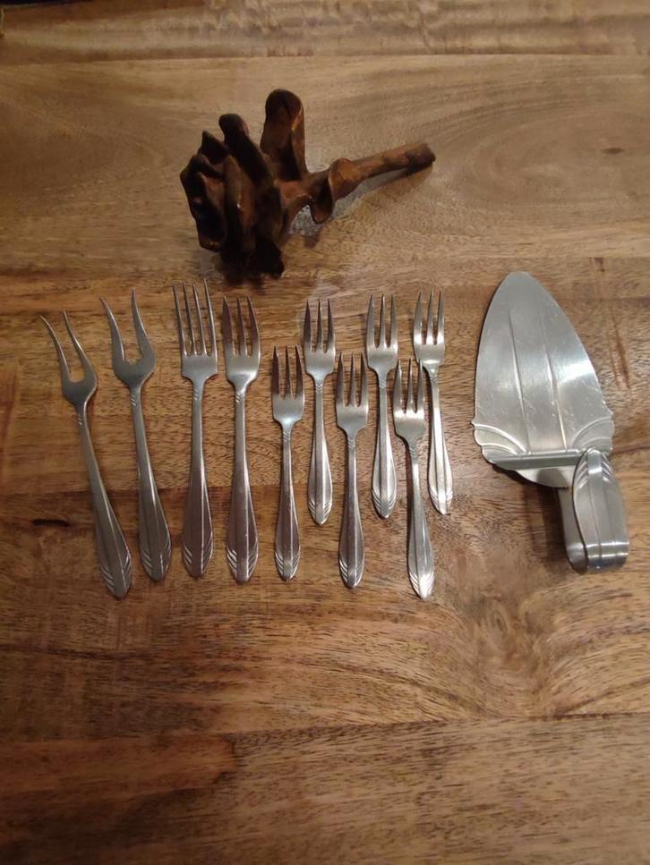 Gero Zilmeta 581 klein bestek o.a kindervorkje, Antiek en Kunst, Antiek | Bestek, Ophalen of Verzenden