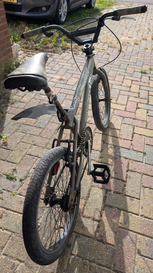 Groene BMX, Fietsen en Brommers, Fietsen | Crossfietsen en BMX, Gebruikt, Minder dan 16 inch, Staal, Stuur 360° draaibaar, Ophalen