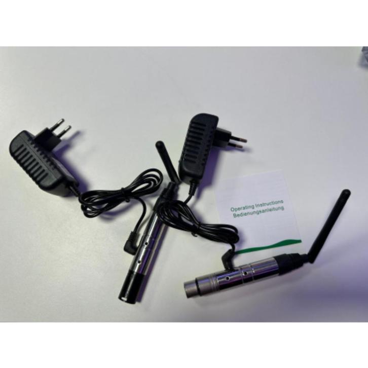 DJLicht Draadloze DMX zender en ontvanger set, Muziek en Instrumenten, Licht en Laser, Nieuw, Licht, Geluidgestuurd, Kleur, Stroboscoopeffect