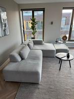 Moderne Hoekbank met hocker 4x6sofa, Ophalen, 250 tot 300 cm, 100 tot 125 cm, Hoekbank