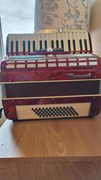 Parrot accordeon 34 key 48 bass, Overige merken, 48-bas, Gebruikt, Toetsaccordeon