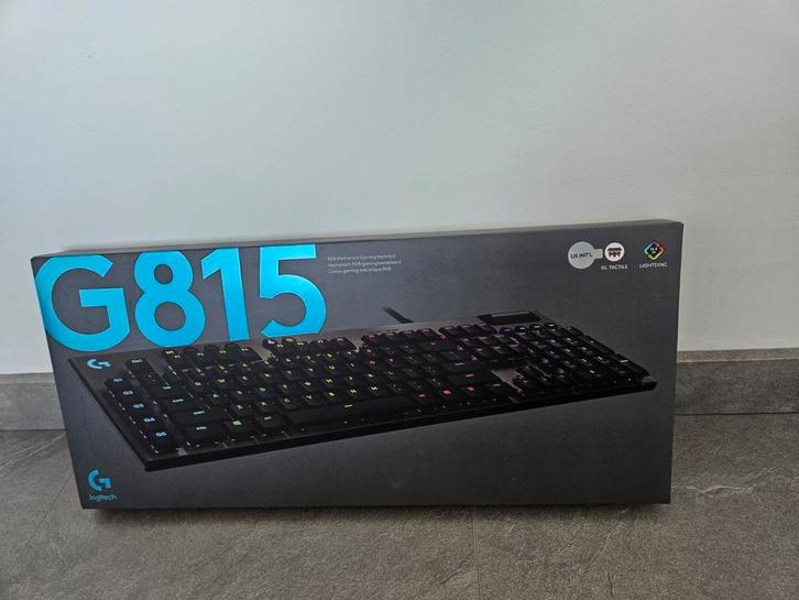 NIEUW Logitech G815 Gaming Keyboard, Computers en Software, Toetsenborden, Nieuw, Ophalen