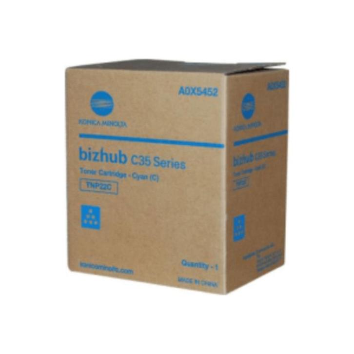 Konica Minolta TNP-22C A0X5452 toner cyaan (origineel), Computers en Software, Printerbenodigdheden, Nieuw, Toner, Verzenden