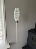 Set van twee lampen: vloerlamp en tafellamp, Huis en Inrichting, Lampen | Vloerlampen, Ophalen, Modern, 150 tot 200 cm, Glas