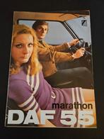 Brochure Daf 55 Marathon 1971, Ophalen of Verzenden, Zo goed als nieuw, Overige merken