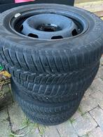 4x Vredestein Snowtrac 3 op stalen velg, Ophalen, Gebruikt