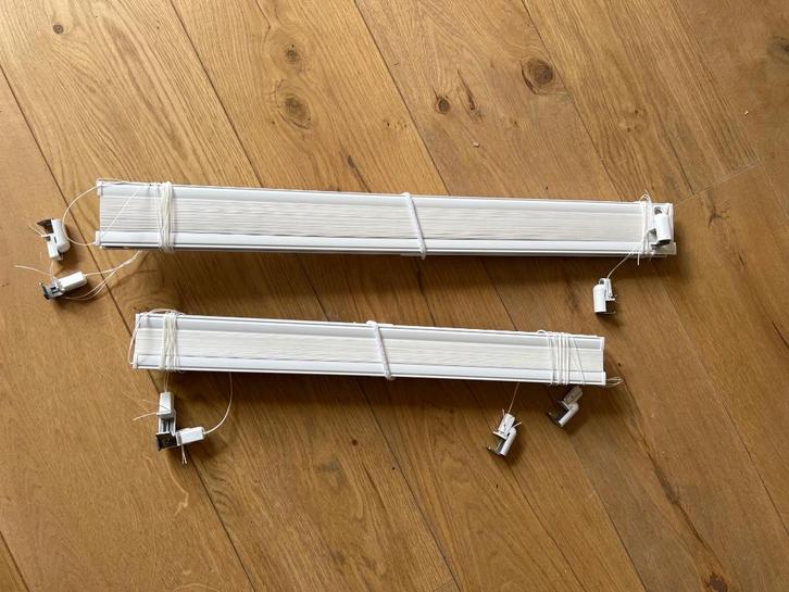 Plissé gordijnen van Karwei, Huis en Inrichting, Stoffering | Gordijnen en Lamellen, Nieuw, 200 cm of meer, Wit, Beige, Ophalen of Verzenden