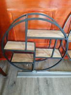 Nieuw! Industriëel rond wandrek klein  75 cm, Ophalen, Zo goed als nieuw