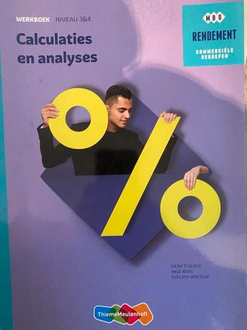 Calculaties en analyses - MBO Rendement beschikbaar voor biedingen