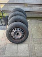 Toyota aygo set banden en velgen continental ecocontact6, Auto-onderdelen, Banden en Velgen, 14 inch, Gebruikt, 155 mm, Ophalen of Verzenden