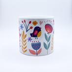 Folk Art Senseo mokje, Keramiek, Nieuw, Ophalen of Verzenden, Overige stijlen