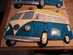 Volkswagen busje metalen plaat vintage, Ophalen of Verzenden, Nieuw