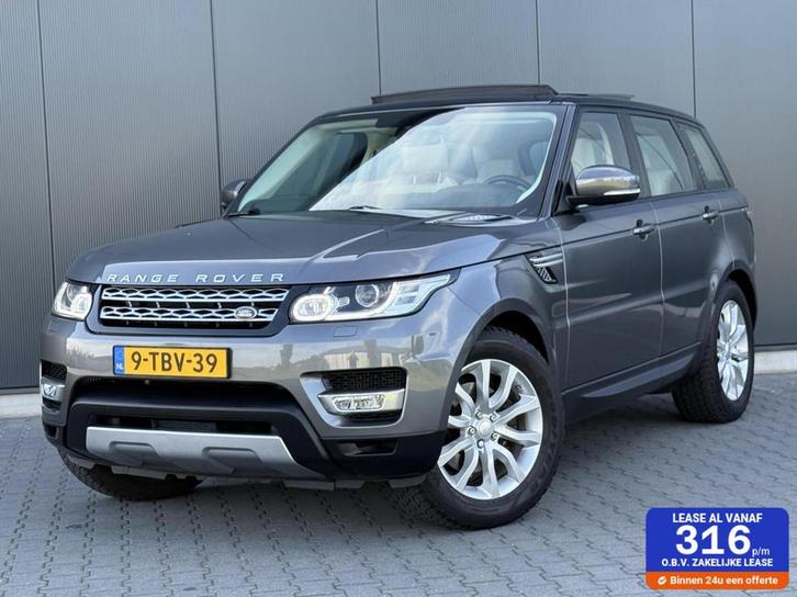 Land Rover Range Rover Sport 3.0 TDV6 HSE Pano - Leder - Keu, Auto's, Land Rover, Bedrijf, Te koop, 4x4, ABS, Achteruitrijcamera