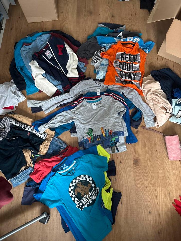Groot kledingpakket maat 122/128, Kinderen en Baby's, Kinderkleding | Kinder-kledingpakketten, Gebruikt, Maat 128, Ophalen of Verzenden