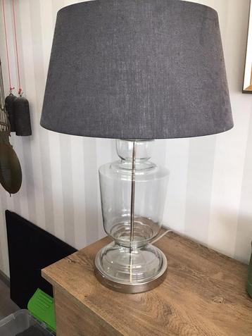 Grote glazen lampenvoet van riviera maison