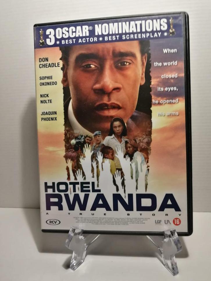 Hotel Rwanda, Cd's en Dvd's, Dvd's | Drama, Gebruikt, Waargebeurd drama, Vanaf 16 jaar, Ophalen of Verzenden