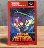 Metalen Wandbord Poster SUPER METROID Famicom snes, Spelcomputers en Games, Games | Overige, Nieuw, Verzenden