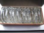 Doos met 12 glazen onderzetters, Verzenden, Glas of Kopje