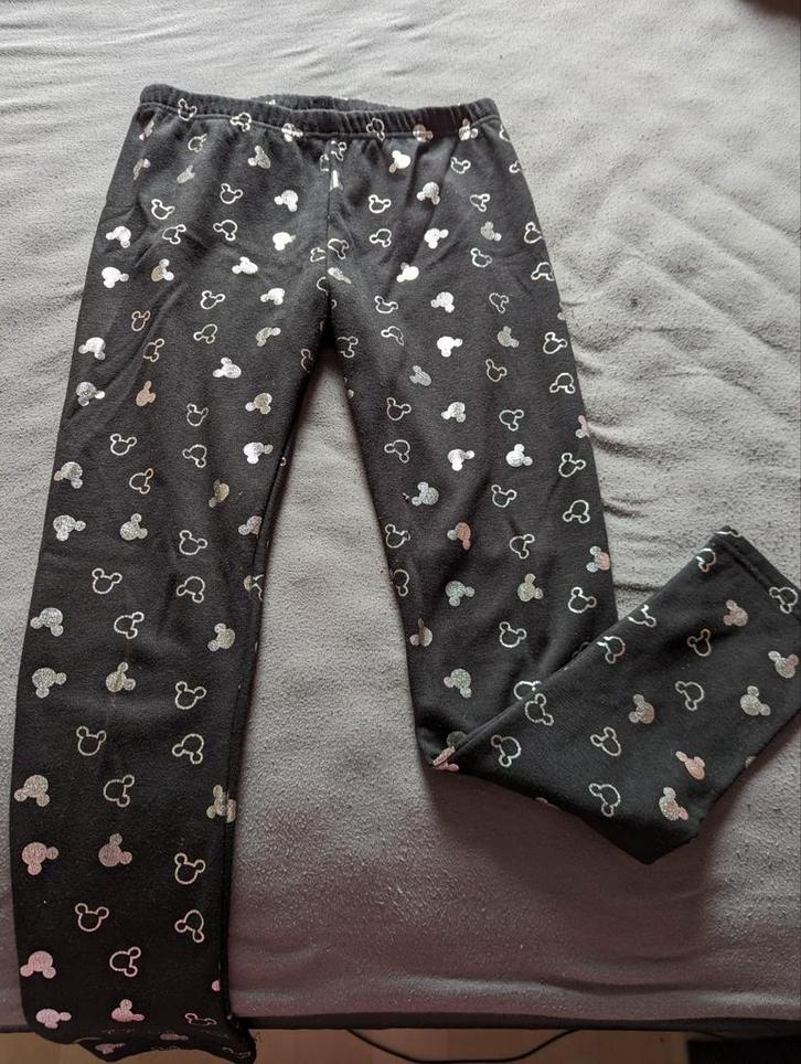 Dikke legging Disney Mickey Mouse. Maat 152. 2 x Gedragen., Kinderen en Baby's, Kinderkleding | Maat 152, Zo goed als nieuw, Meisje