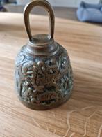 Antieke zware koperen kerkbel met afbeeldingen van Lucas, Jo, Ophalen of Verzenden