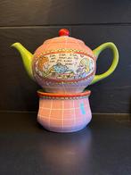 Blond Amsterdam Theepot met Warmer, Ophalen of Verzenden, Zo goed als nieuw