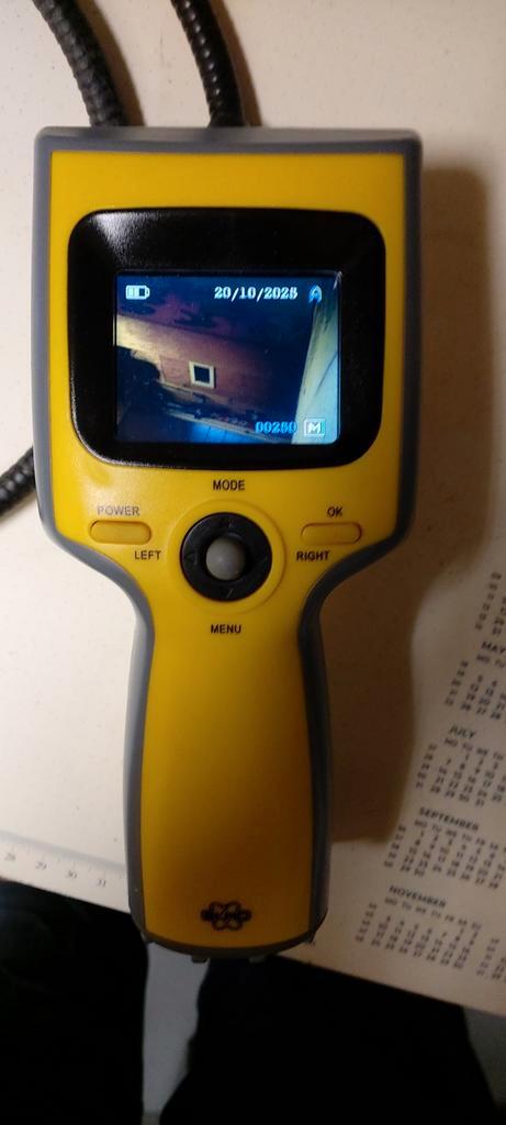 Elro Borescoop Inspectiecamera met Koffer, Doe-het-zelf en Verbouw, Meetapparatuur, Zo goed als nieuw, Inhoud, Ophalen