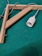 Wandlamp hout beech, Huis en Inrichting, Lampen | Wandlampen, Ophalen of Verzenden, 'T Olde Gre-j, Info@toldegrej.nl, Endepoelstraat 20f Didam