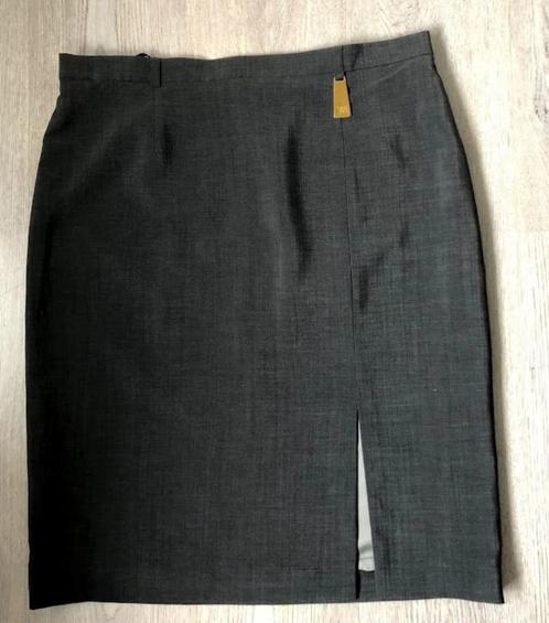 ESCADA  wollen rok XL / 42 / 14 Z.G.A.N., Kleding | Dames, Rokken, Zo goed als nieuw, Maat 42/44 (L), Grijs, Onder de knie, Ophalen of Verzenden