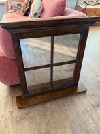 Houten Spiegel met Luik, Ophalen, Rechthoekig, 50 tot 100 cm, Minder dan 100 cm