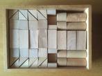 Blokkendoos bouw - Vintage antieke houten blokkendoos, Ophalen of Verzenden