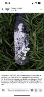 Uniek skate deck luc de vos ...., Ophalen of Verzenden