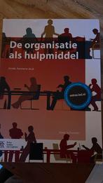 De organisatie als hulpmiddel isbn:9789036817059, Ophalen of Verzenden, Zo goed als nieuw, HBO