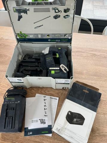 Festool duradrive dwc 18-4500 met accu en oplader beschikbaar voor biedingen
